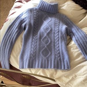 Lambs wool and Angora Sweater